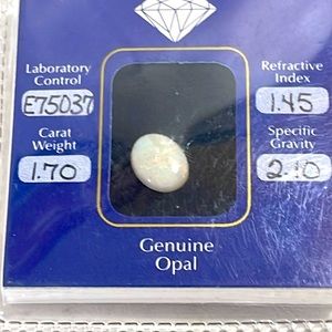 Graded Opal/1.70 ct